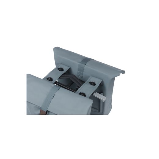 Sacoche double BASIL "City" MIK, 28-32L, graphite blue