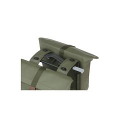 Sacoche double BASIL "City" MIK, 28-32L, moss green