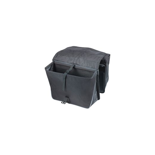 Alforjas BASIL "Forte" MIK, 35L, negro/negro