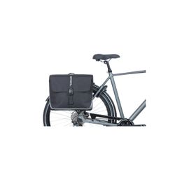 Alforjas BASIL "Forte" MIK, 35L, negro/negro