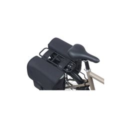 Sacoche double BASIL "Go", 32L, solid black