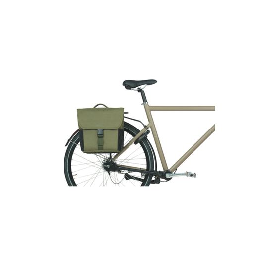 Alforjas BASIL "Go" MIK, 32L, verde oscuro