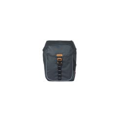 Alforjas BASIL "Miles Tarpaulin" MIK, 34L, negra naranja