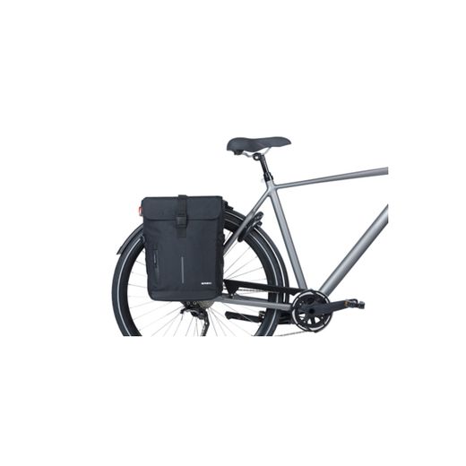 Alforjas BASIL "Move", 30L, negra