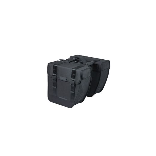 Alforjas BASIL "Tour" MIK, 28L, negra