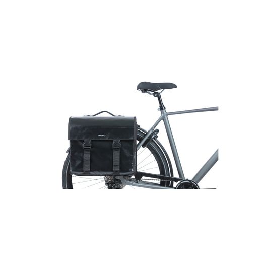 Alforjas BASIL "Urban Load" MIK, 48-53L, negro