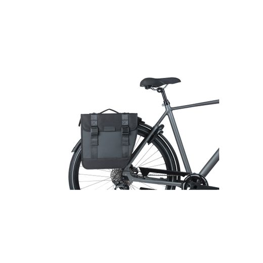 Alforjas impermeable BASIL "Tour Waterproof" MIK, 28L, negra