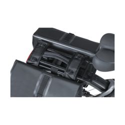 Sacoche double imperméable BASIL "Urban Dry" MIK, 50L, noir mat