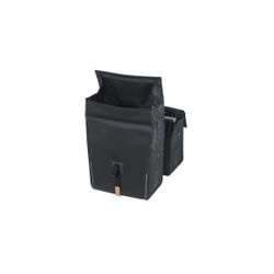 Sacoche double imperméable BASIL "Urban Dry" MIK, 50L, noir mat