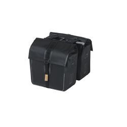 Sacoche double imperméable BASIL "Urban Dry" MIK, 50L, noir mat