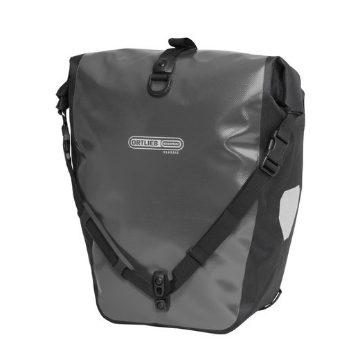 Sacoches Ortlieb BackRoller QL2.1 paire (2x)20L Anthracite