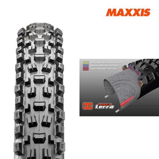 Assegai mountain 29x2.60 120 tpi pieghevole 3ct / exo + / tr