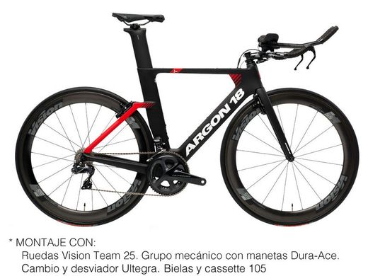 Bicicleta argon 18 e-117 ultegra m