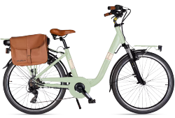 BICICLETA VIA VENETO CLASSIC E-BIKE LADY 28" VERDE …..### ENVIO DESDE ITALIA PREVIO MONTAJE