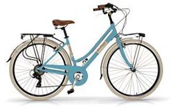 BICICLETA VIA VENETO ELEGANCE LADY 28" 6VEL AZUL …..### ENVIO DESDE ITALIA PREVIO MONTAJE