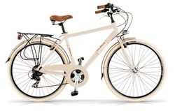 BICICLETA VIA VENETO ELEGANCE MAN 28" 18VEL BEIGE …..### ENVIO DESDE ITALIA PREVIO MONTAJE