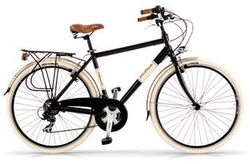 BICICLETA VIA VENETO ELEGANCE MAN 28" 18VEL NEGRO …..### ENVIO DESDE ITALIA PREVIO MONTAJE