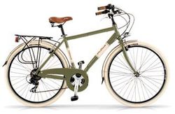 BICICLETA VIA VENETO ELEGANCE MAN 28" 18VEL VERDE …..### ENVIO DESDE ITALIA PREVIO MONTAJE