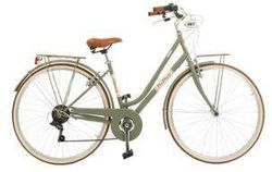 BICICLETA VIA VENETO MALAGUETA LADY 28" 6VEL VERDE …..### ENVIO DESDE ITALIA PREVIO MONTAJE