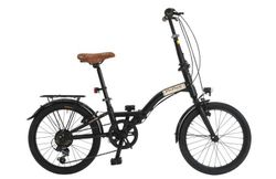 BICICLETA VIA VENETO PLEGABLE VIA 20" 6VEL NEGRA …..### ENVIO DESDE ITALIA PREVIO MONTAJE