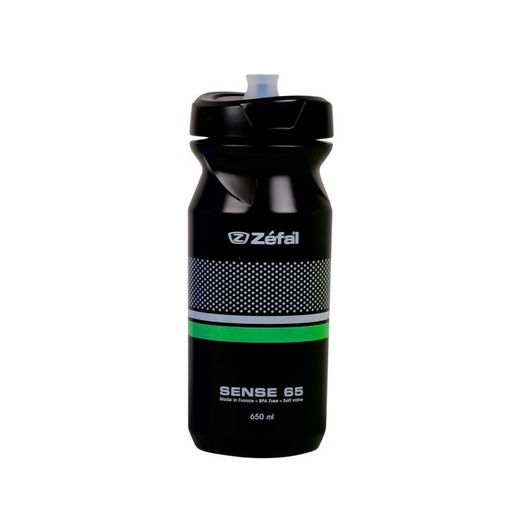 Bidon zefal sense soft 65 noir/blanc/vert 650 ml