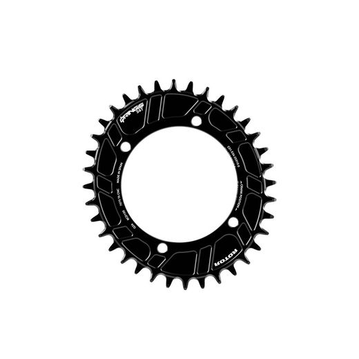 Guarnitura Rotor KAPIC Carbon + misuratore di potenza INspider MTB 100x4 + corona