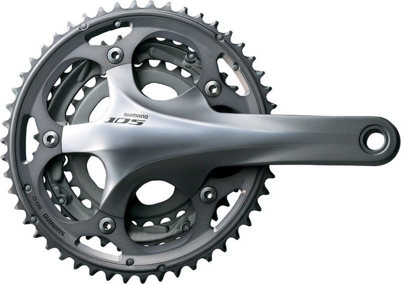 Shimano 105 crankset 10 speed on sale