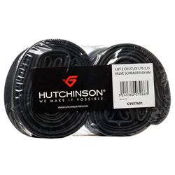 Blister 2 camaras hutchinson 27.5x1.70-2.35 valvula standard 40