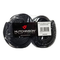 Blister 2 camaras hutchinson 700x28-35 standard valvula 40 mm