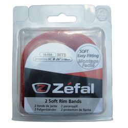 Blister 2 cintas llantas zefal pvc 26  -18 mm