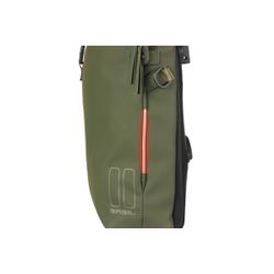 Bolsa bandolera BASIL "SoHo" MIK Studs, 17L, verde