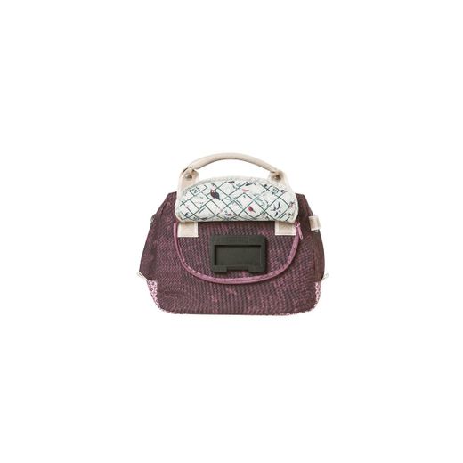 Borsa da manubrio BASIL "BOHEME-CITY", 8L, compatibile con KF, rossa