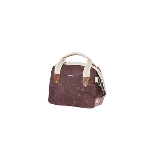 Borsa da manubrio BASIL "BOHEME-CITY", 8L, compatibile con KF, rossa