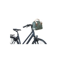 Bolsa de manillar BASIL "Bohème CityBag" KF, 8L, verde bosque