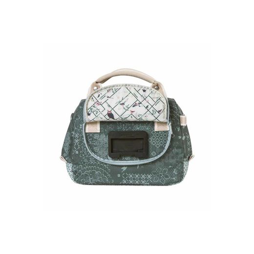 Bolsa de manillar BASIL "Bohème CityBag" KF, 8L, verde bosque