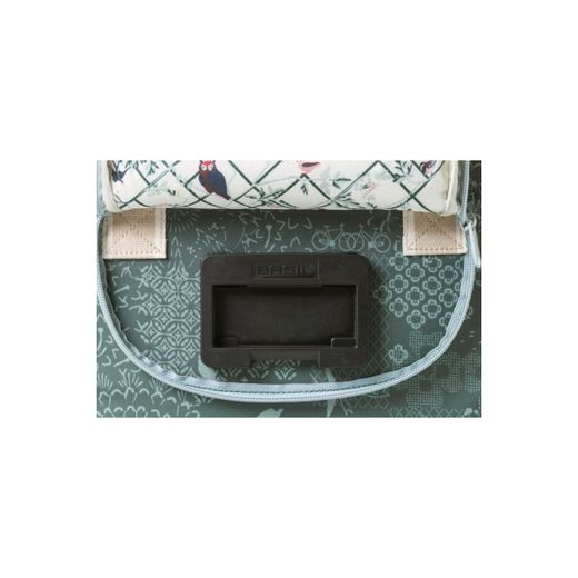 Bolsa de manillar BASIL "Bohème CityBag" KF, 8L, verde bosque