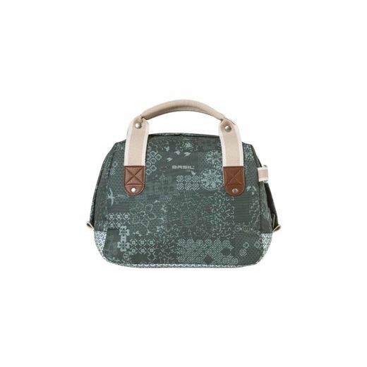 Bolsa de manillar BASIL "Bohème CityBag" KF, 8L, verde bosque