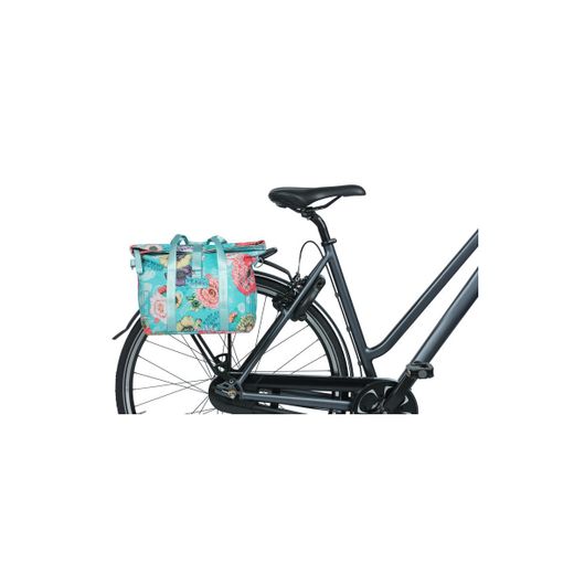 Bolsa de mano BASIL "Bloom Field" MIK-KF, 8-11L, azul