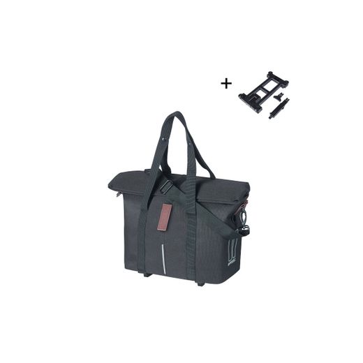 Bolsa de mano BASIL "City" MIK-KF, 8-11L, negro