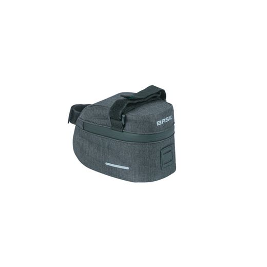 Bolsa de sillín BASIL "Discovery 365D" M, 1L, negro melee