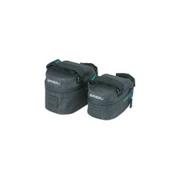 Bolsa de sillín BASIL "Discovery 365D" M, 1L, negro melee