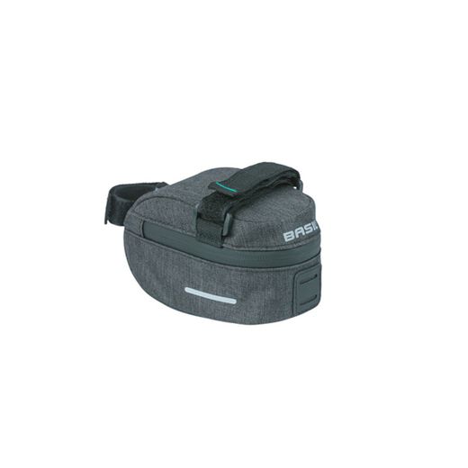 Bolsa de sillín BASIL "Discovery 365D" S, 0,5L, negro melee