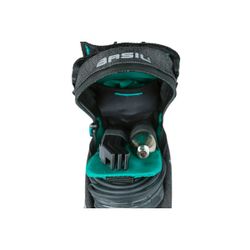 Bolsa de sillín BASIL "Discovery 365D" S, 0,5L, negro melee