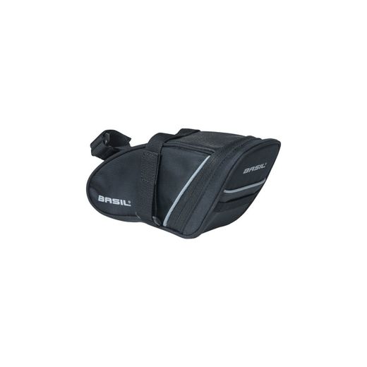 Bolsa de sillín BASIL "Sport Design M", 1L, negra