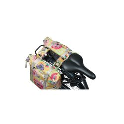 Bolsa doble BASIL "Bloom Field", 28-35L, amarillo miel