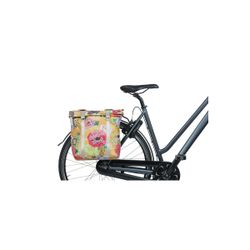 Bolsa doble BASIL "Bloom Field", 28-35L, amarillo miel