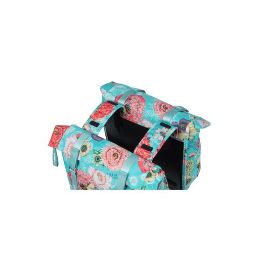 Bolsa doble BASIL "Bloom Field", 28-35L, azul cielo