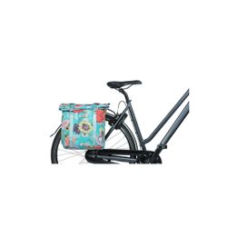 Bolsa doble BASIL "Bloom Field", 28-35L, azul cielo