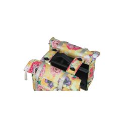 Bolsa doble BASIL "Bloom Field" MIK, 28-35L, amarillo miel