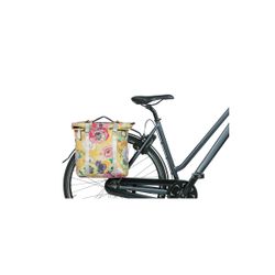 Bolsa doble BASIL "Bloom Field" MIK, 28-35L, amarillo miel